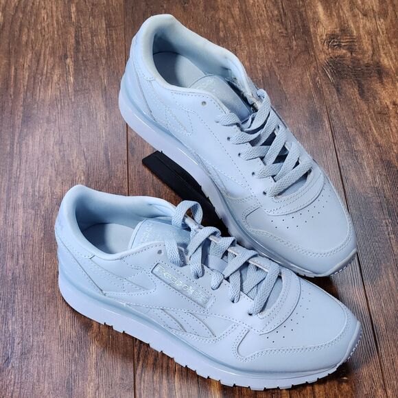 Reebok Shoes - Reebok Womens Classic ID4787 Blue Casual Shoes Sneakers Size 6.5